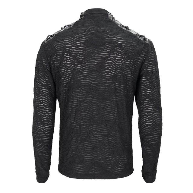 Longsleeve Shadowland with lacing on shoulder