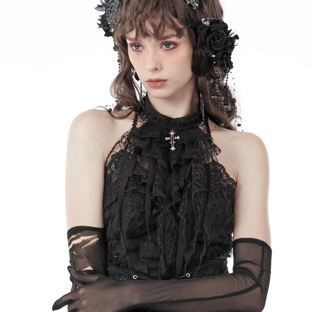 Fransiges Plastron / Jabot Bewitch Me XXL