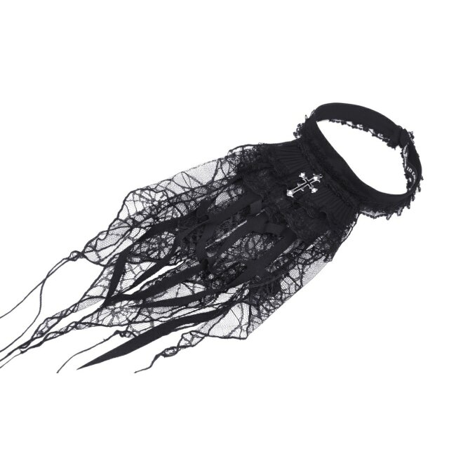 Fransiges Plastron / Jabot Bewitch Me XXL
