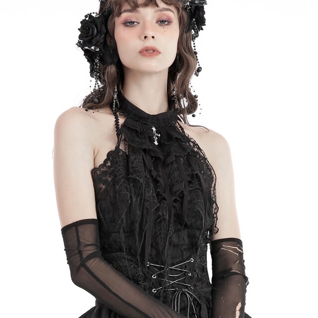 Dark romantic halter top Mystic Mood