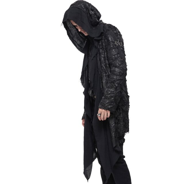 Fransen Fetzenjacke Creature mit Hood 4XL