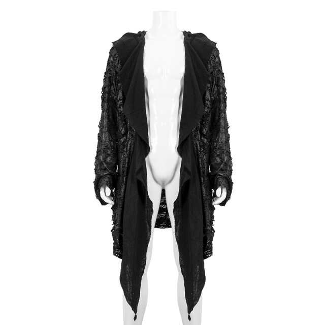 Fransen Fetzenjacke Creature mit Hood 4XL