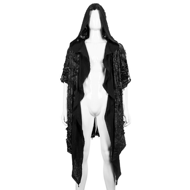 Fransen Fetzenjacke Creature mit Hood 4XL