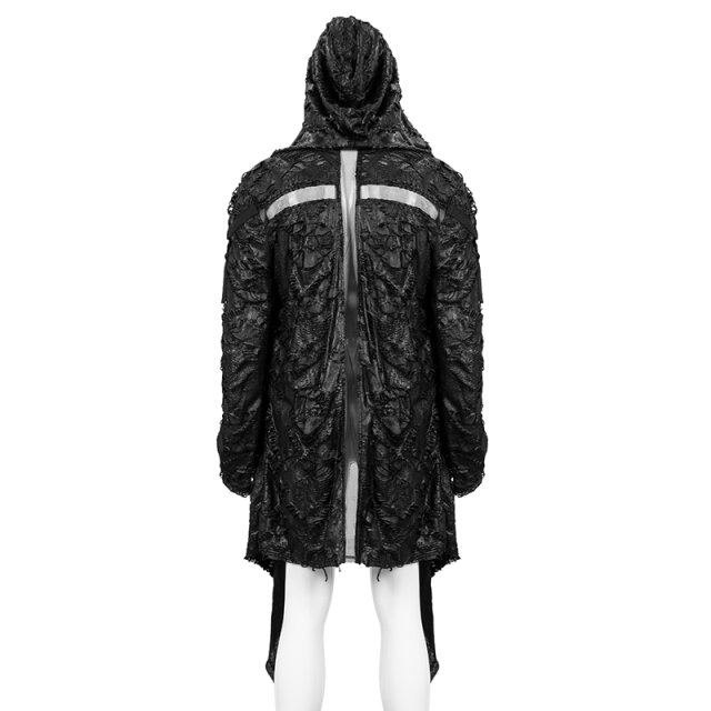 Fransen Fetzenjacke Creature mit Hood 4XL
