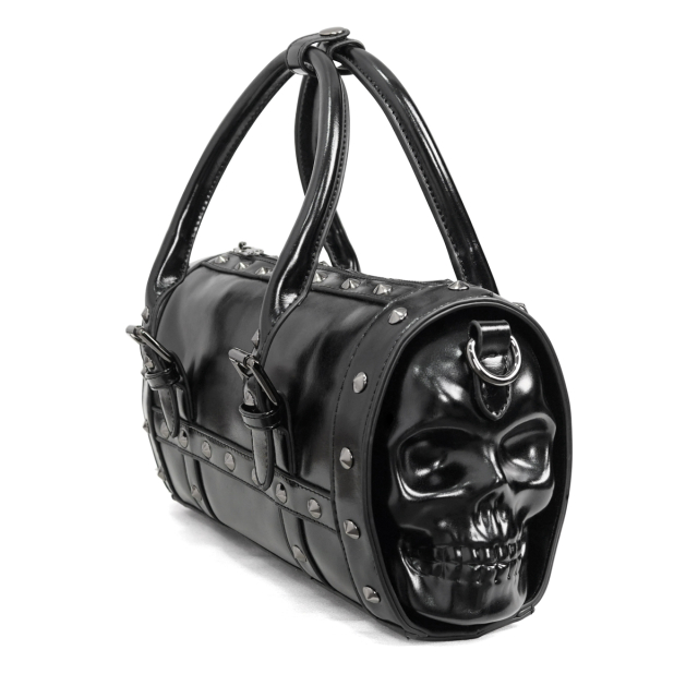 Tomb Handbag with Skull