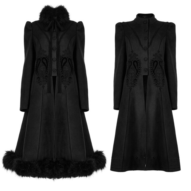 PUNK RAVE Mantel Snow White XXL