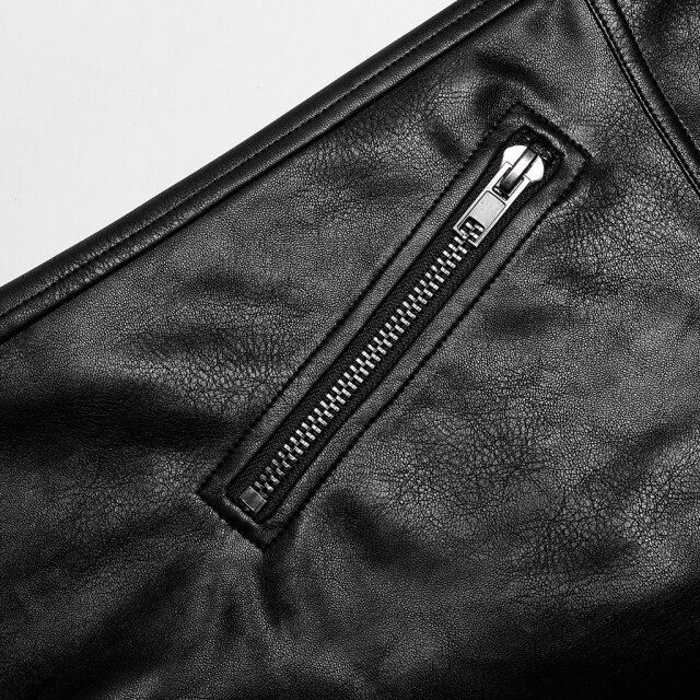 PUNK RAVE Faux Leather Trousers Sentinel