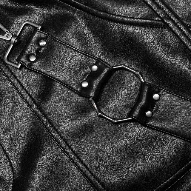 PUNK RAVE Faux Leather Trousers Sentinel