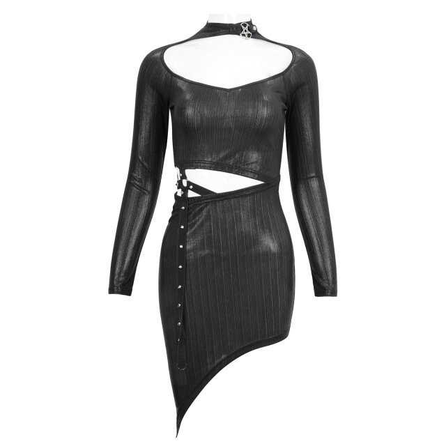 Devil Fashion Cyber-Goth Minikleid Plasma S