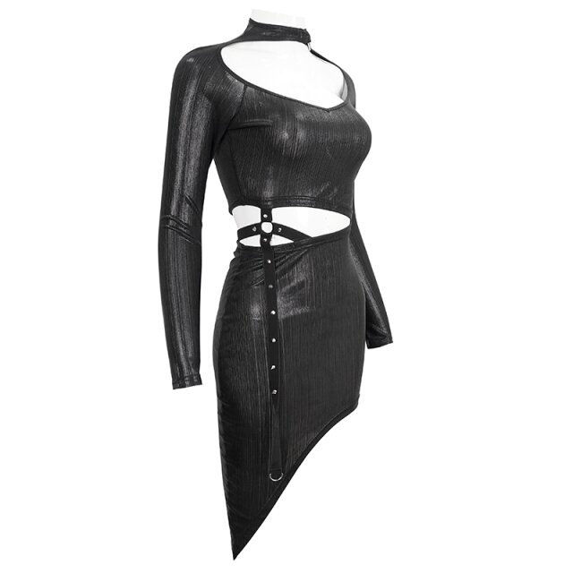 Devil Fashion Cyber-Goth Minikleid Plasma S