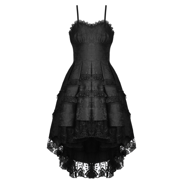 Dark In Love Gothic Prom Hi-Lo Dress