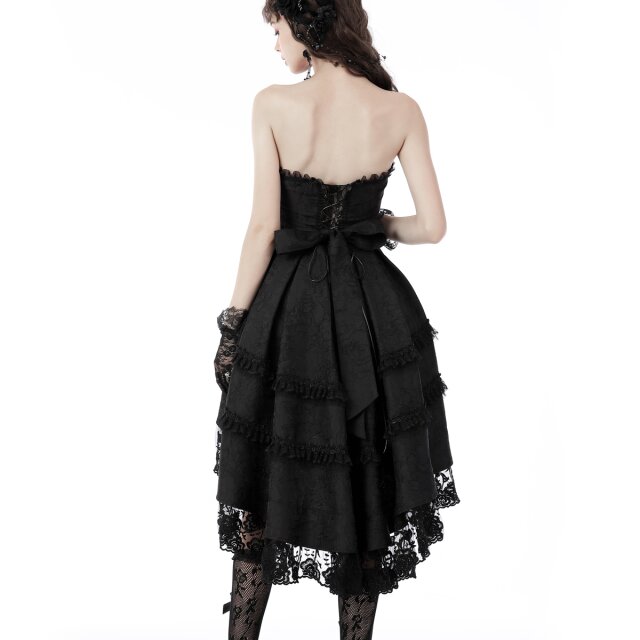 Dark In Love Gothic Prom Hi-Lo Dress