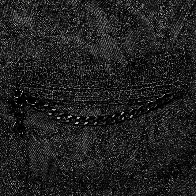 Viktorianische PUNK RAVE Brokatweste Newton 3XL