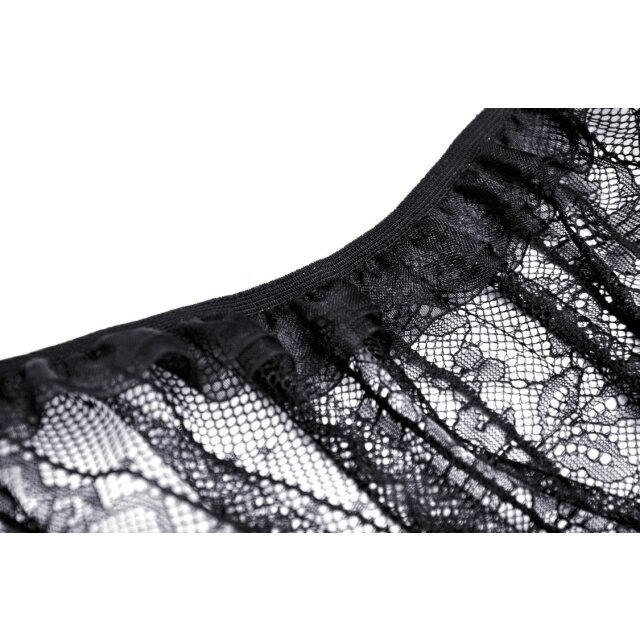 Transparente Bluse Felicia mit Schwalbenschwanz XXL