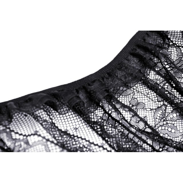 Transparente Bluse Felicia mit Schwalbenschwanz XXL