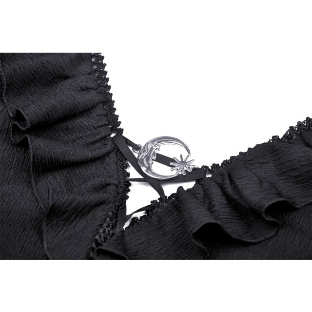 Langarm Crop Top Witchness L/XL