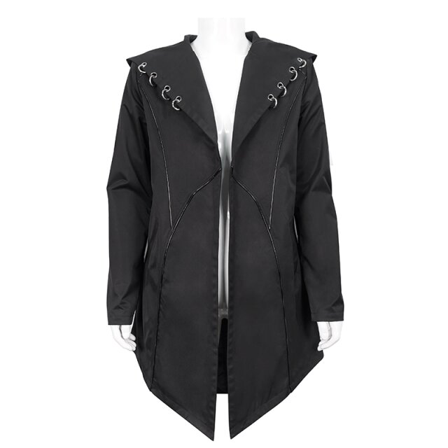 Devil Fashion Kurzmantel Cerberus mit pierced Hood S