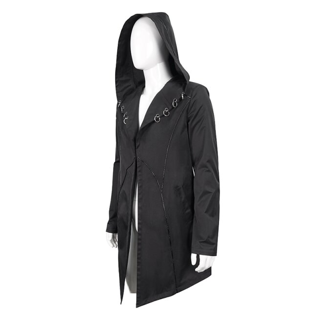 Devil Fashion Kurzmantel Cerberus mit pierced Hood S
