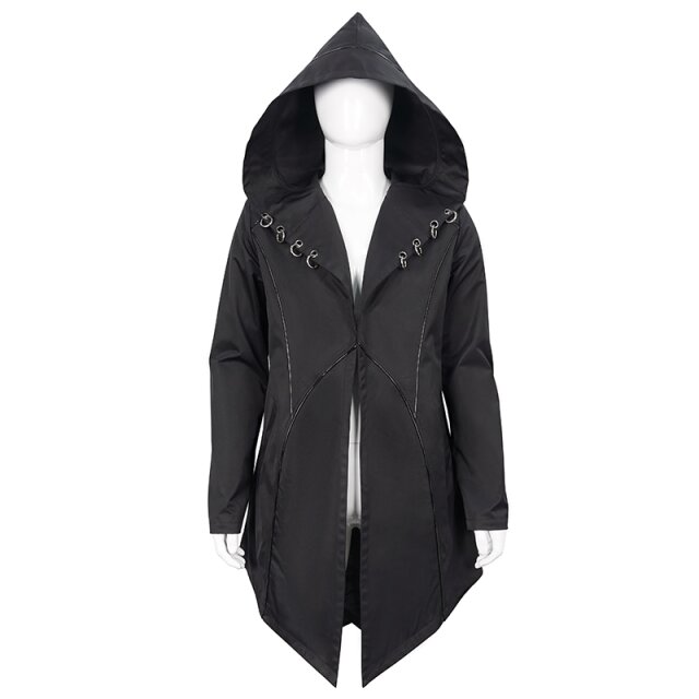 Devil Fashion Kurzmantel Cerberus mit pierced Hood S
