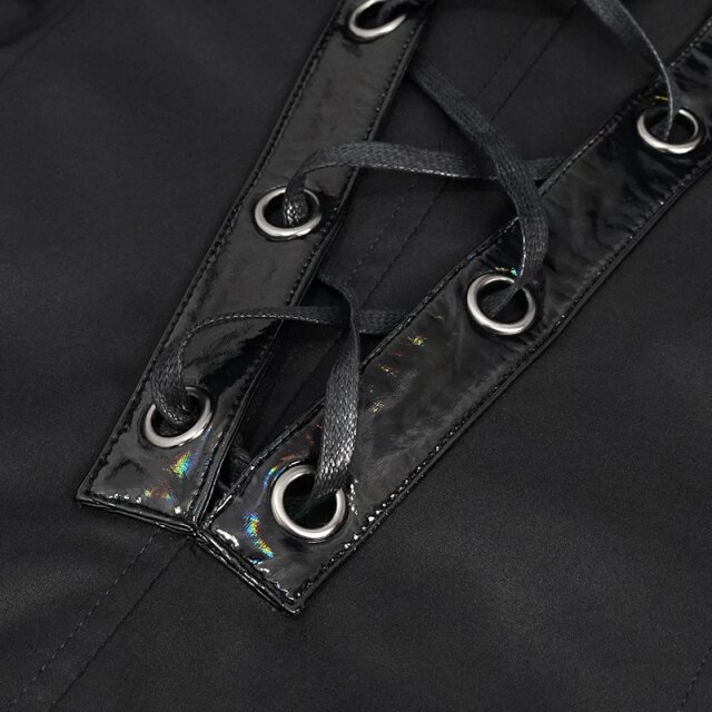 Devil Fashion Kurzmantel Cerberus mit pierced Hood S