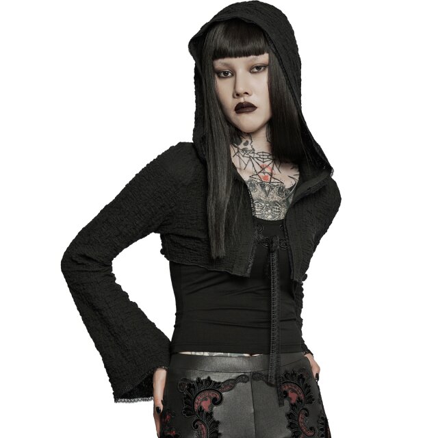 PUNK RAVE Bolero Ravyn mit Hood XL-XXL