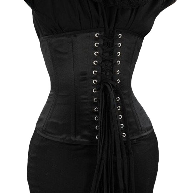 Restyle Underbust Corset Dark Raven