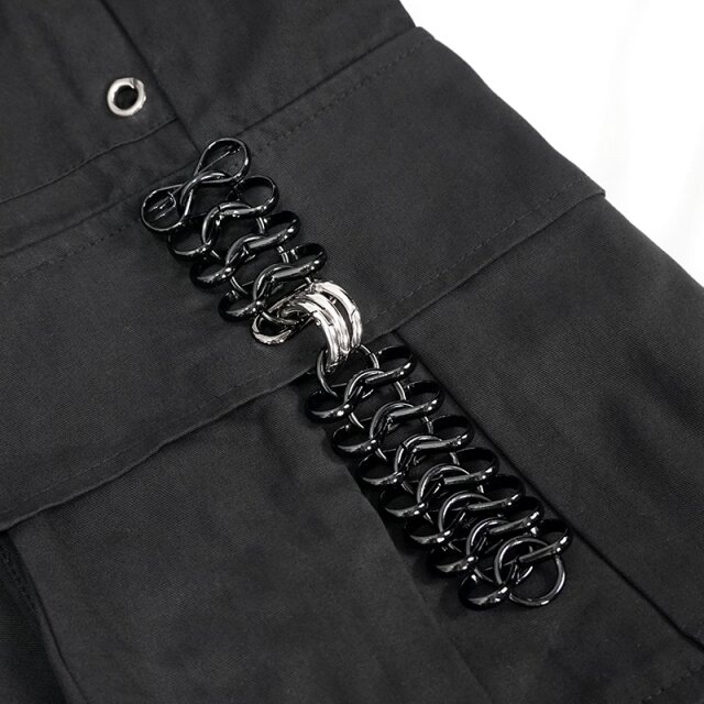 Devil Fashion Cargo Joggers Rebell Yell mit Ketten S