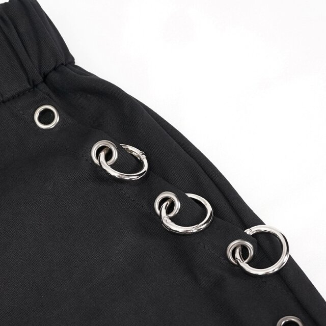 Devil Fashion Cargo Joggers Rebel Yell with Chains