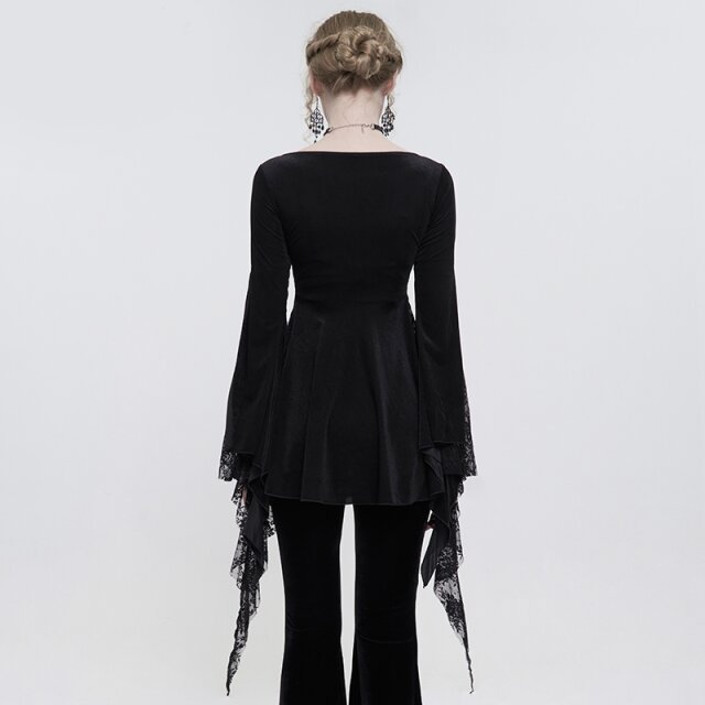 A-line Beaded Shirt Sinfonia