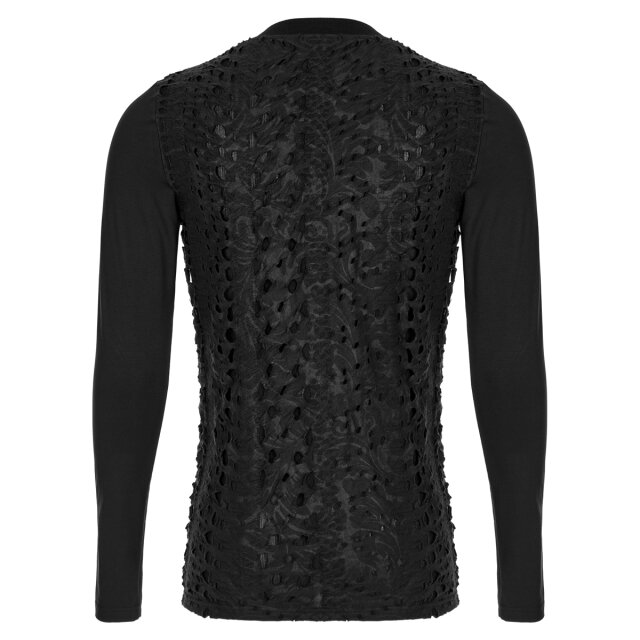 PUNK RAVE Langarm-Fetzenshirt Midgard S-M