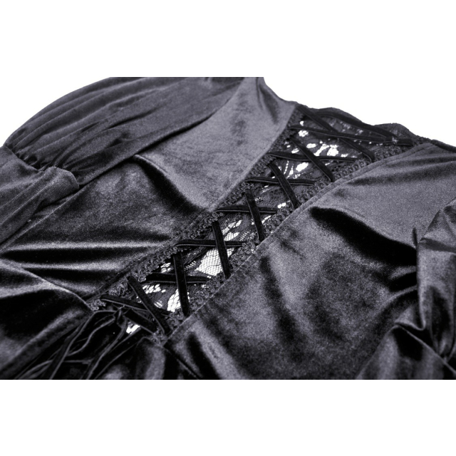 Langes viktorianisches Kleid Belladonna
