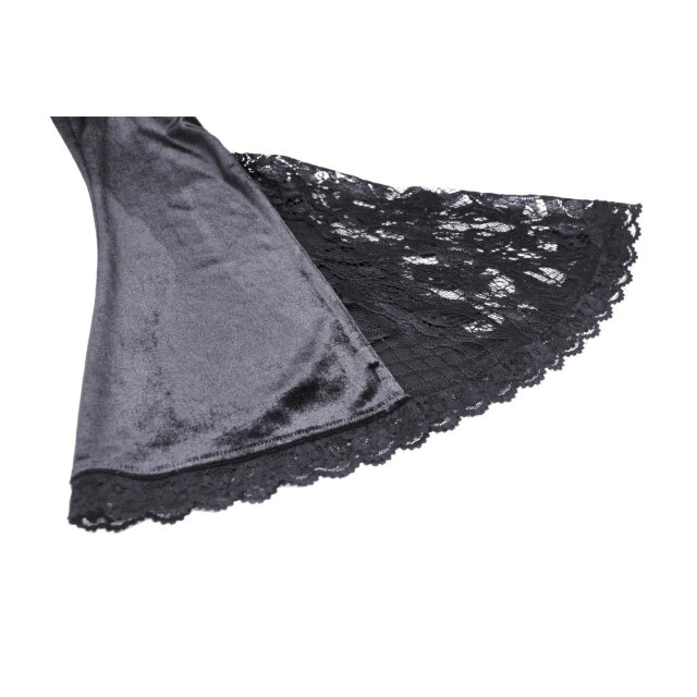 Langes viktorianisches Kleid Belladonna XS