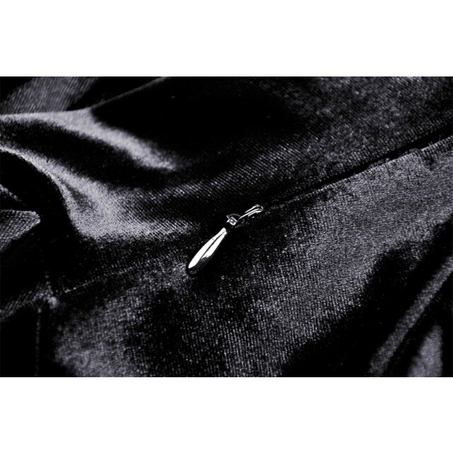 Langes viktorianisches Kleid Belladonna S