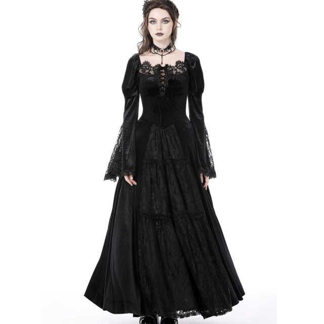 Langes viktorianisches Kleid Belladonna XXL
