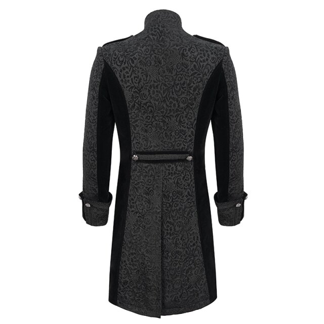 Victorian-Goth Frack Salazar mit barocker Ornamentik M