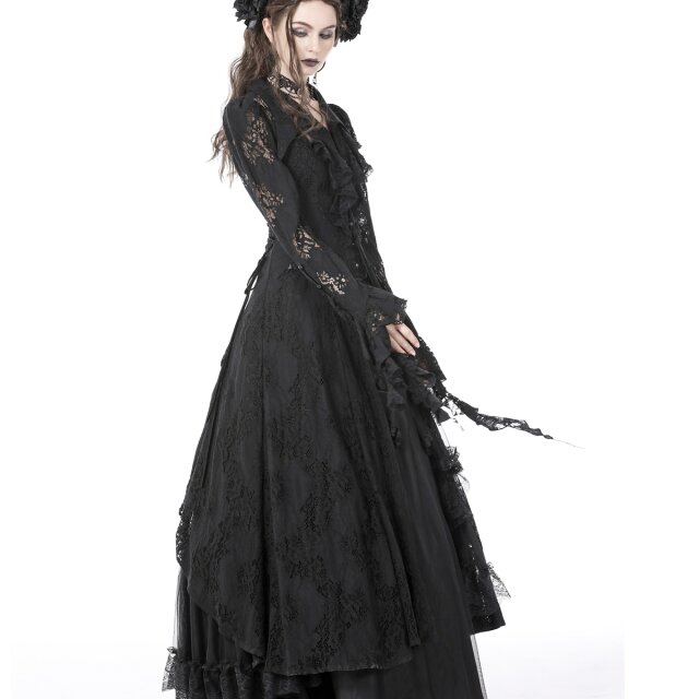 Lace Coat Enchantress with Ruffles