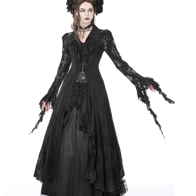 Lace Coat Enchantress with Ruffles