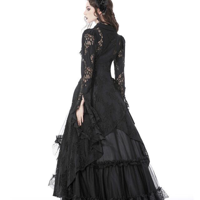 Lace Coat Enchantress with Ruffles