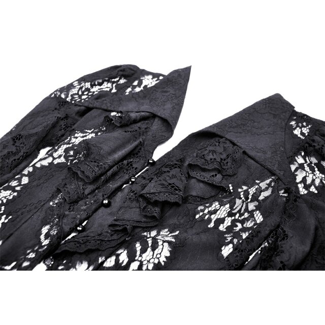 Lace Coat Enchantress with Ruffles