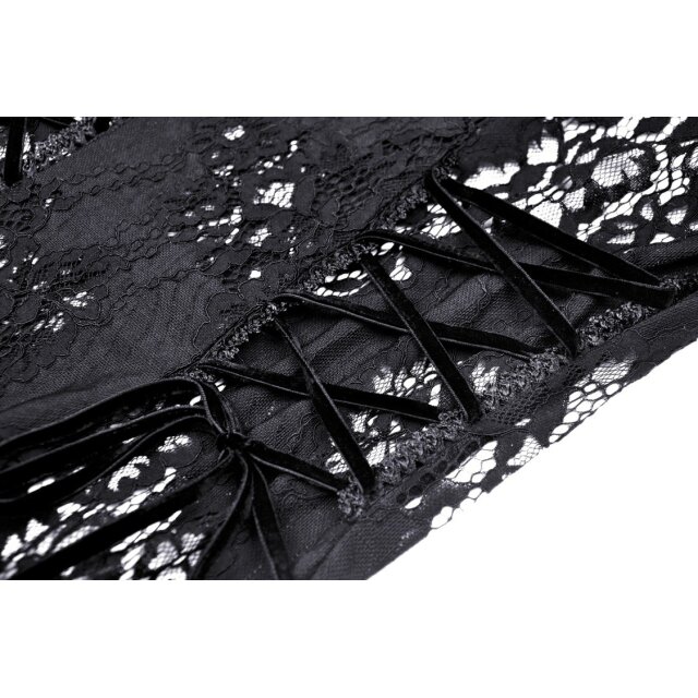 Lace Coat Enchantress with Ruffles