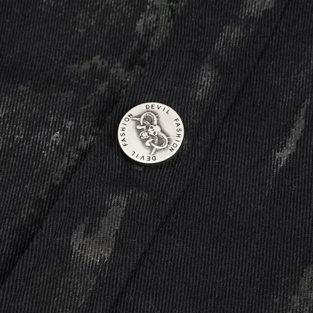 Devil Fashion Punk Jeansweste Anarchy XXL