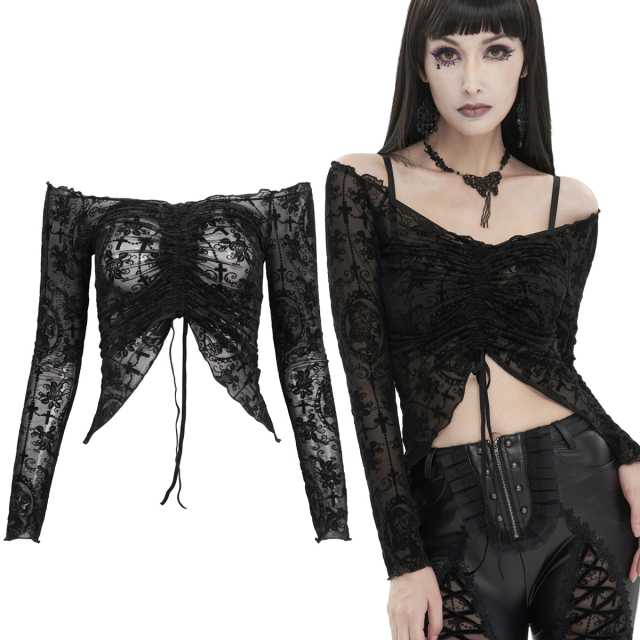 Devil Fashion Gothic Shirt (TT238) mit großem...