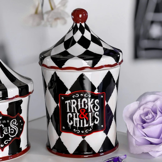 KILLSTAR Tricks N Chills Ceramic Jar with Lid