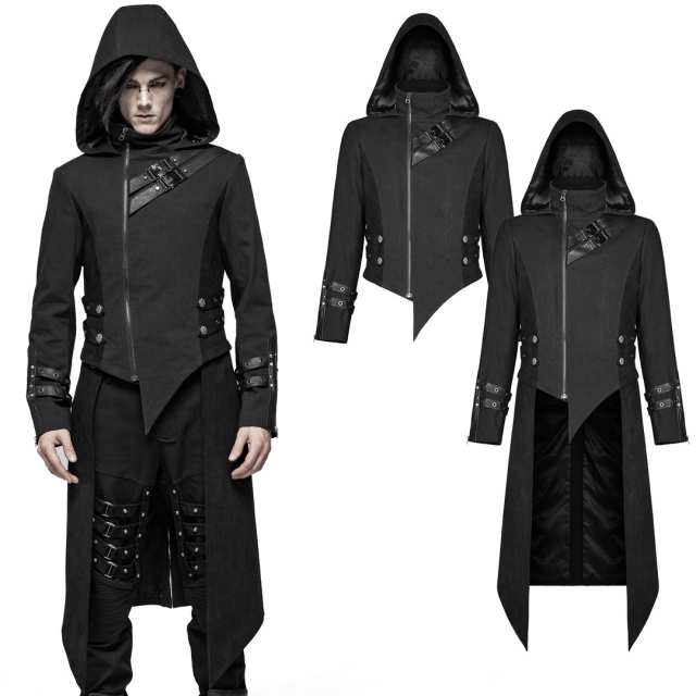 Gothic- / Punk-zip-off coat Berserker by PUNK RAVE with...