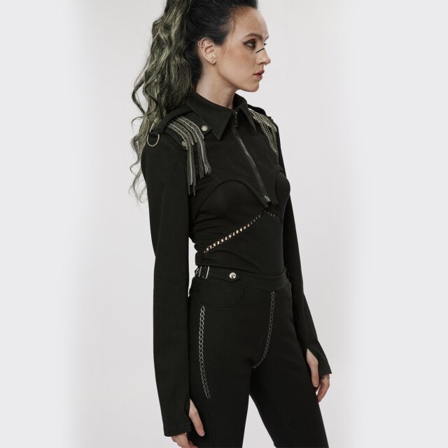 PUNK RAVE Uniform Bolero Glamour Ashes 3XL