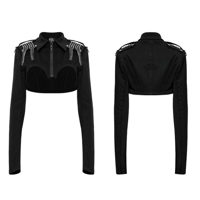 PUNK RAVE Uniform Bolero Glamour Ashes 3XL