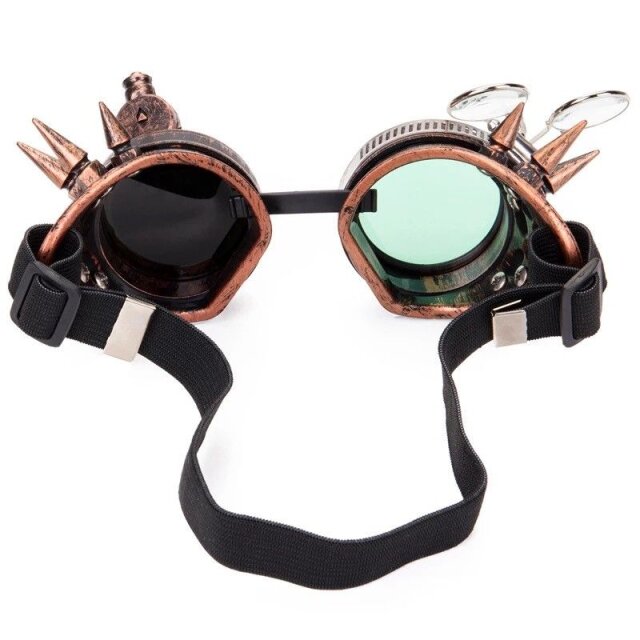 Steampunk Goggles Chronometer in antik-silber oder kupfer kupfer