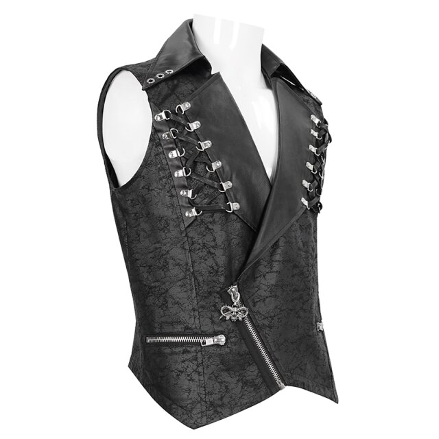 Devil Fashion Velours Weste Hands Of Doom XXL