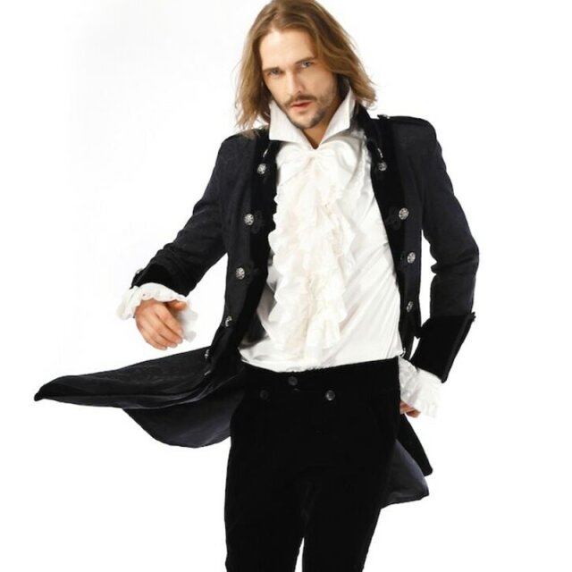 Victorian Goth Brokatgehrock Governor XL