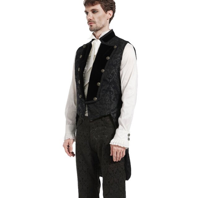 Brocade Waistcoat Norrington with tails
